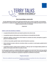Terry Talks: Cerebro en Desarrollo (Guía de Aprendizaje y Conversación)